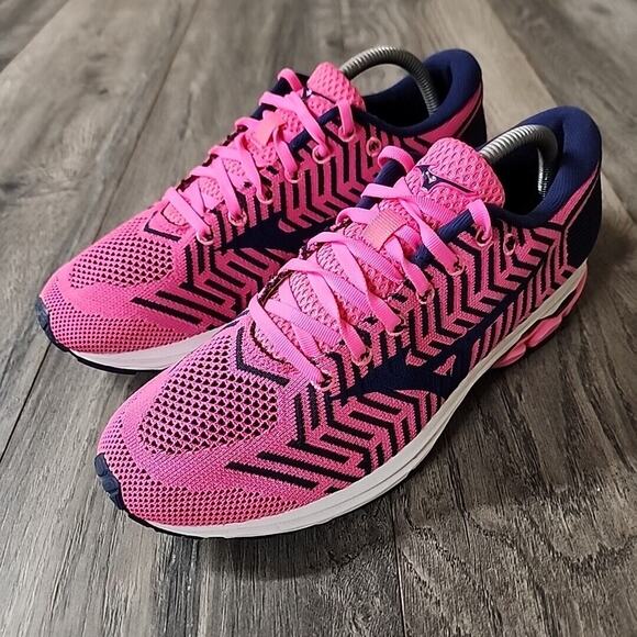 Mizuno Womens Waveknit R2 Low Top Running Shoes Size 10.5 - Picture 5 of 8